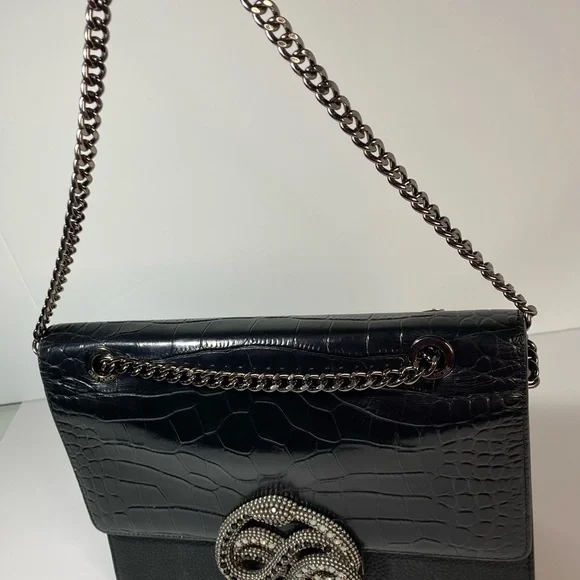 Anne Fontaine Handbag Crock Embossed - Picture 12 of 12